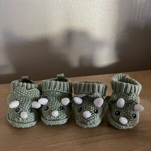 Dinosaur Baby Booties